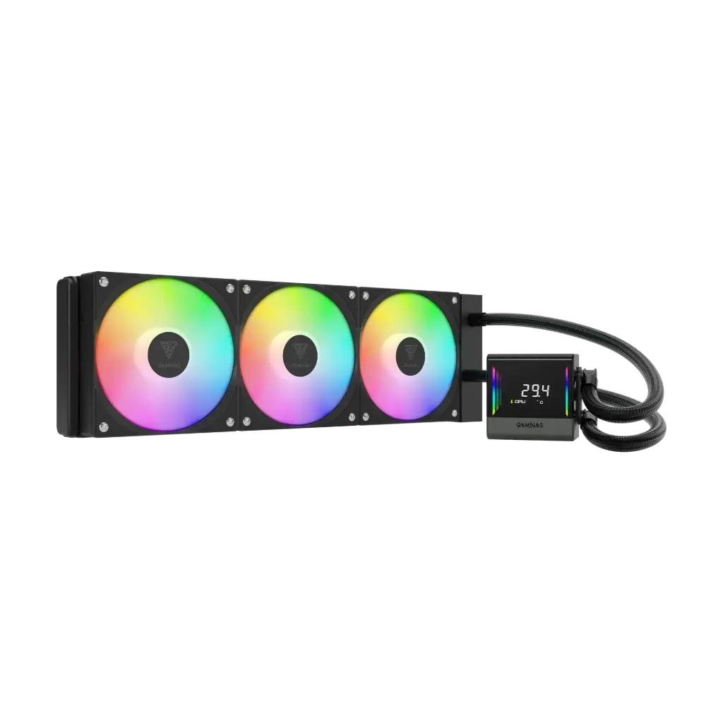 Gamdias CHIONE E4-360 Powerful Digital Cooling Liquid Cooler