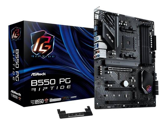 ASRock B550 PG Riptide AMD Socket AM4 Motherboard