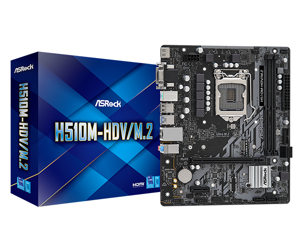 ASROCK H510M-HDV M.2 SE Motherboard