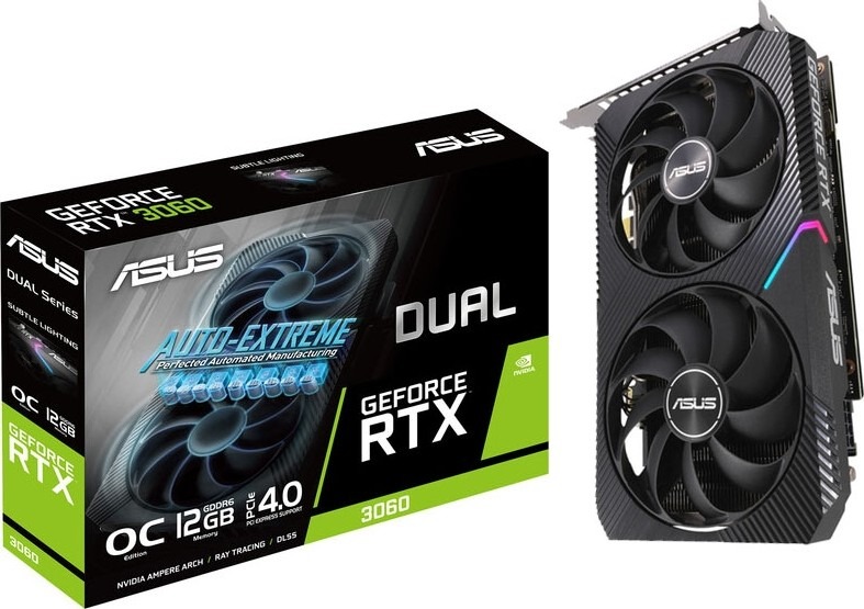 ASUS Dual RTX 3060 GeForce V2 OC Edition