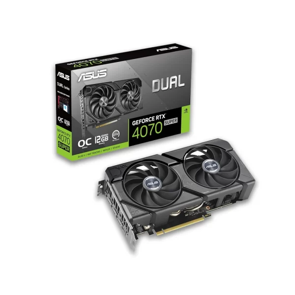 ASUS Dual GeForce RTX 4070 SUPER EVO OC 12GB GDDR6X Graphic Card