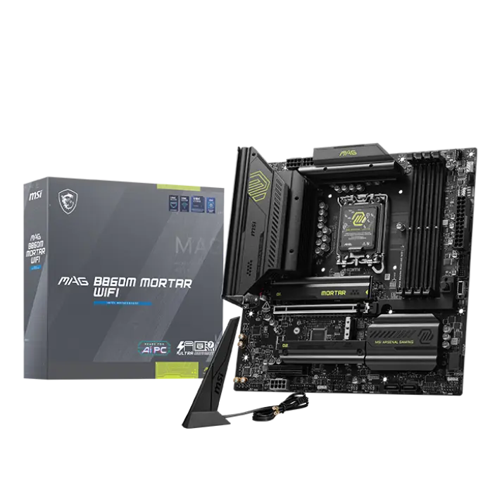  MSI MAG B860M MORTAR WIFI INTEL MOTHERBOARD