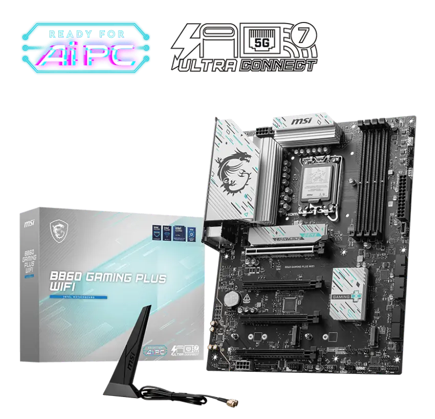  MSI B860 GAMING PLUS WIFI INTEL MOTHERBOARD