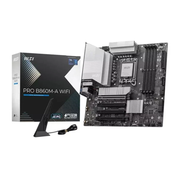 اللوحة الام MSI PRO B860M-A WIFI INTEL