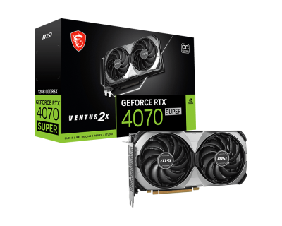 كرت شاشة MSI GeForce RTX™ 4070 SUPER 12GB VENTUS 2X OC