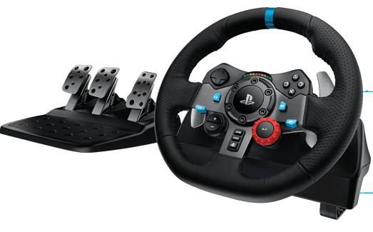مقود سيارة للألعاب لوجيتك G29 for PS4 PS5 PC