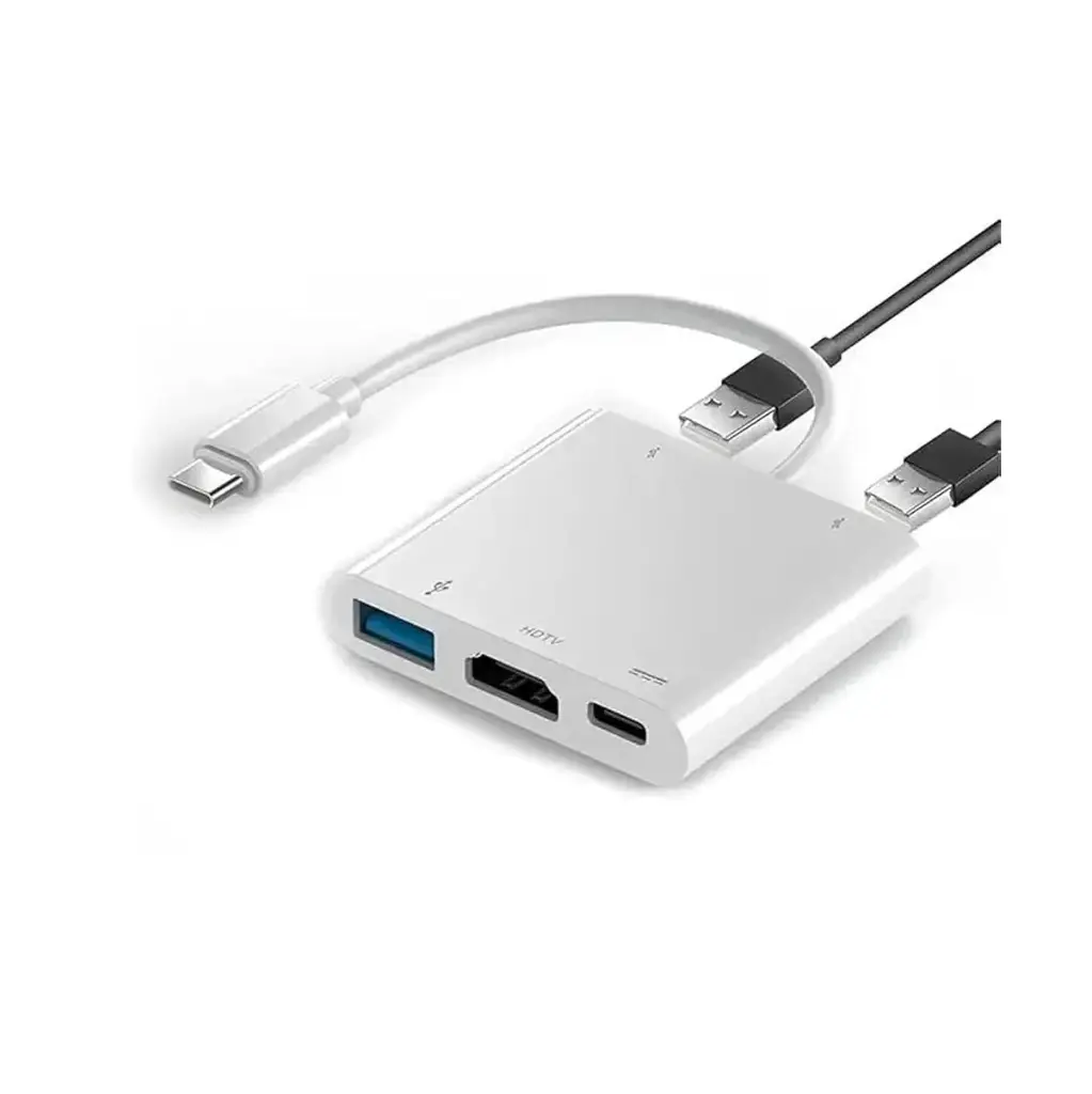 AIRSKY USB Type C to 5 IN 1 Hub Adapter