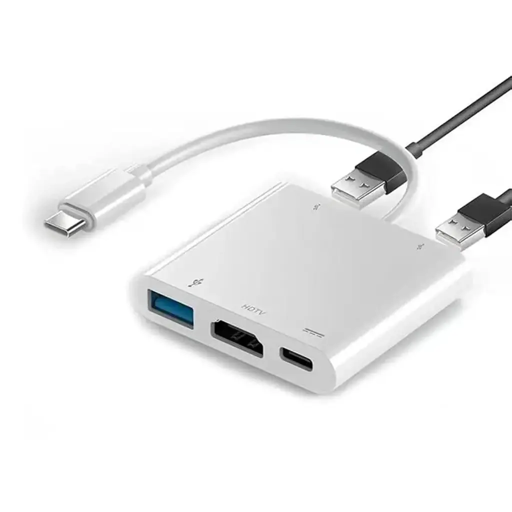 AIRSKY USB Type C to 5 IN 1 Hub Adapter