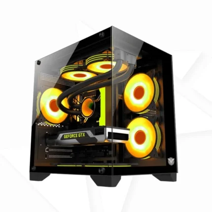 ASA ICE CUBE 5FAN CASE White