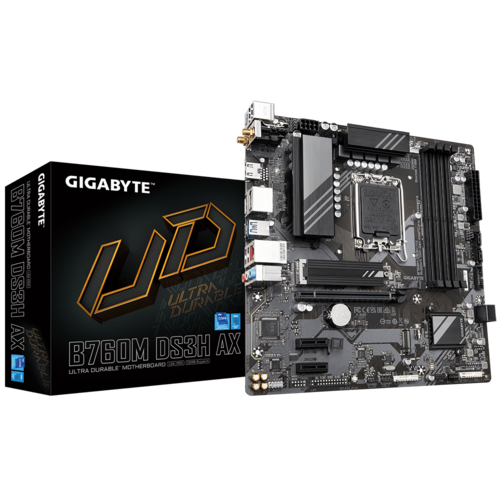 اللوحة الام جيجابايت B760M DS3H AX DDR5 WiFi