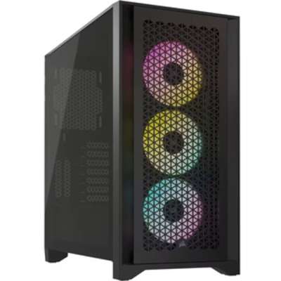 Corsair iCUE 4000D RGB AIRFLOW Mid-Tower Case Black