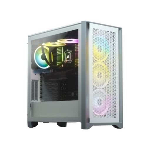 Corsair iCUE 4000D RGB AIRFLOW Mid-Tower Case White