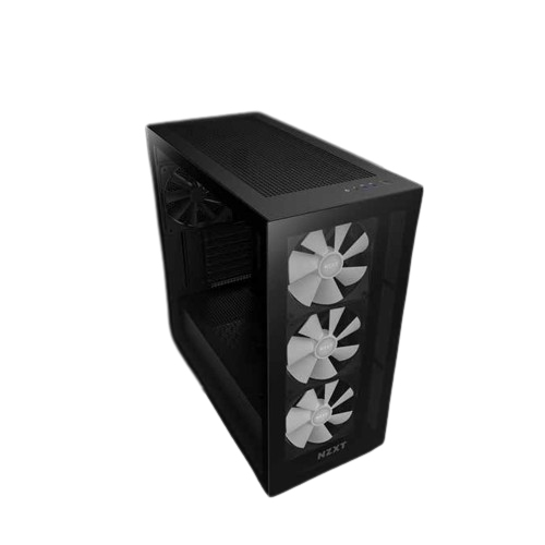 NZXT H7 Elite with RGB Fans Case Black
