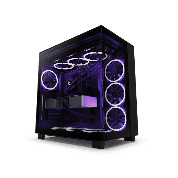 NZXT H9 Flow Case Black