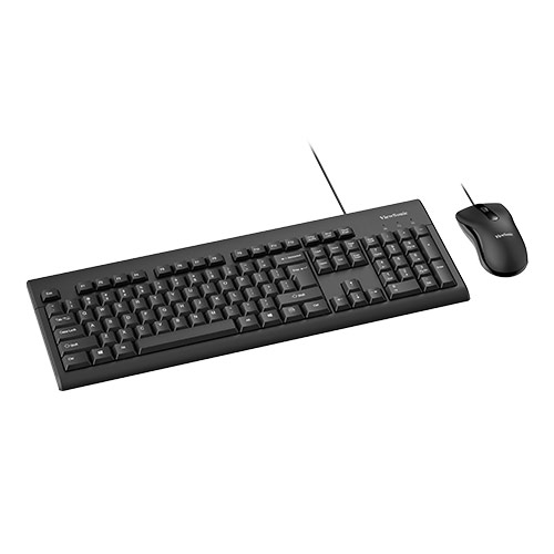 ViewSonic Wired Keyboard and Mouse Combo