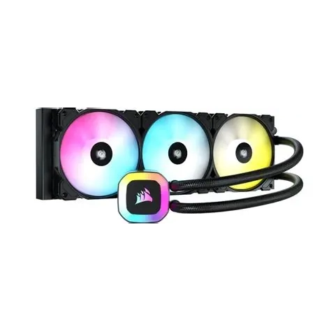  مبرد معالج مائي كورسير اسود H150 RGB 360 LC 