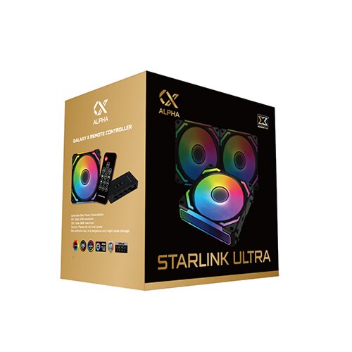 Xigmatek Starlink Ultra 3pcs ARGB Fans EN40412