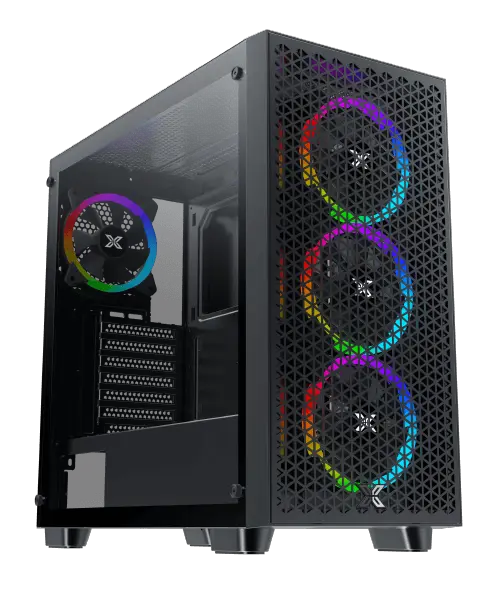XIGMATEK GAMING G PRO 4 ARGB Fan Case Black