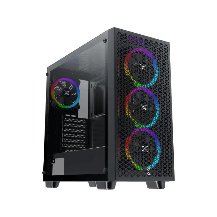 XIGMATEK GAMING G PRO 4 ARGB Fan Case Black