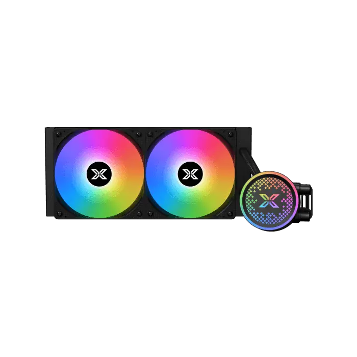  مبرد معالج مائي زيجماتيك اسود LK 240 DIGITAL ARGB AIO LCD 