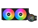  مبرد معالج مائي زيجماتيك اسود LK 240 DIGITAL ARGB AIO LCD 