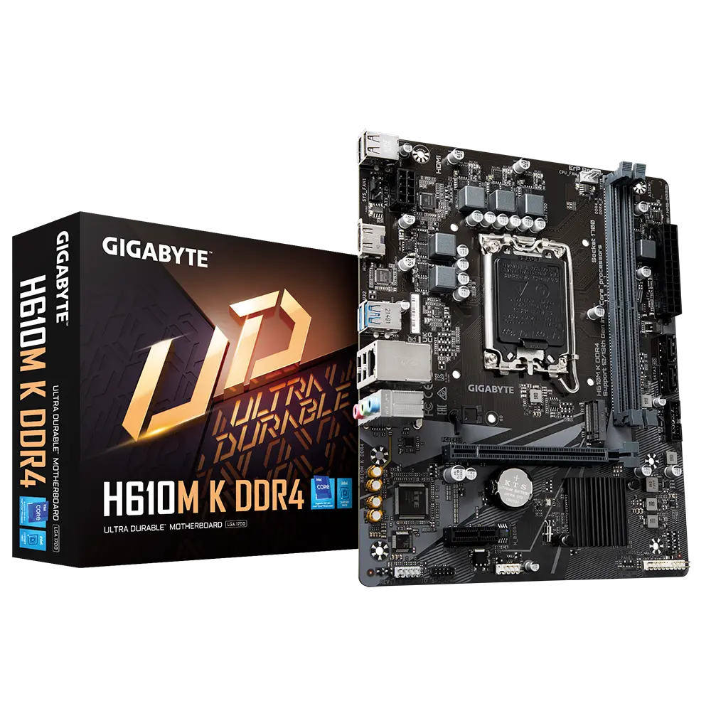 اللوحة الأم جيجابايت H610M K DDR4