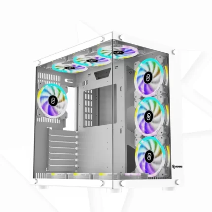 Hgih End Gaming COVID Mini 55 M-ATX Blake Case 6xARGB Fan