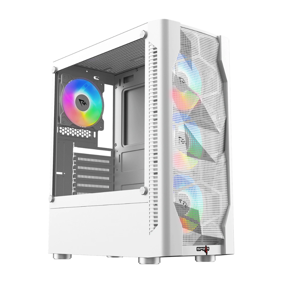 High End PRESUS ATX 4 ARGB Fan Case White