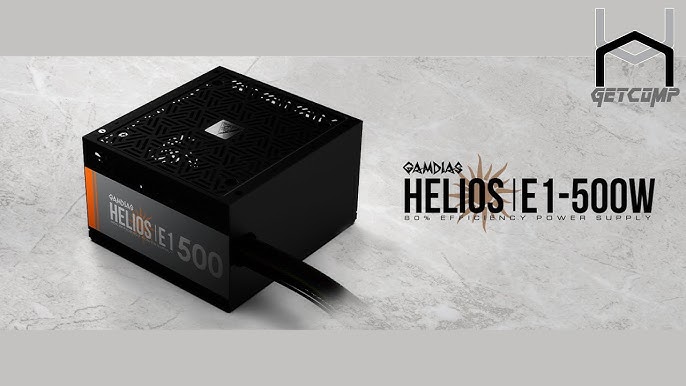 GAMDIAS HELIOS E1-500 W PC POWER SUPPLY