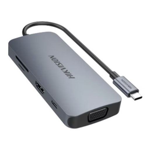 موزع USB-C من HIKSEMI متعدد المهام 8  في 1