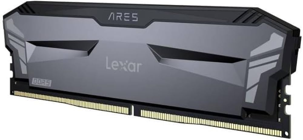 ذاكرة عشوائية Lexar GAMING RAM DDR5 16GB 4800MHz اسود