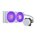  مبرد معالج مائي كولر ماستر ابيض MasterLiquid ML240L V2 ARGB 