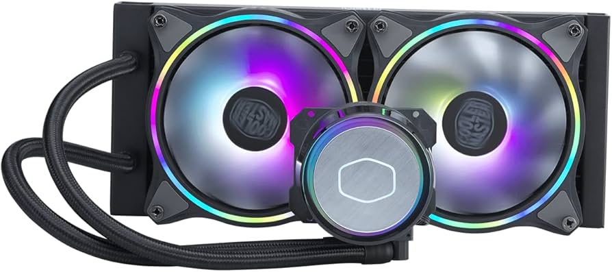 CoolerMaster MasterLiquid ML240 Illusion All In One Liquid CPU Cooler