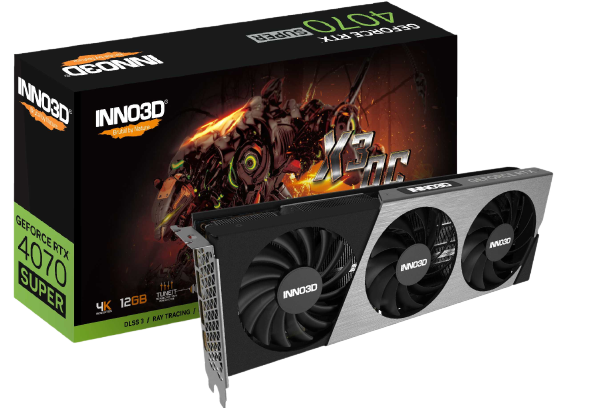 INNO3D GEFORCE RTX 4070 SUPER X3 OC Graphic Card
