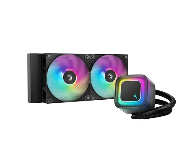 DEEPCOOL LE520 ARGB AIO 240mm CPU Liquid Cooler Black