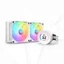  مبرد مائي ان زي اكس تي ابيض Elite 240mm RGB AIO Display 60 Hz 