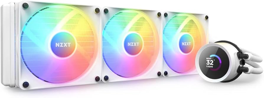 NZXT 360mm AIO Display RGB White
