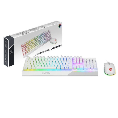 MSI Vigor GK30 white combo AR Gaming 