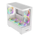   Spear Case MATX WHITE ARGB HALO 6-fans