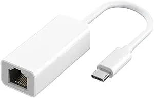 USB Type C to LAN Ethernet RG45 Adapter
