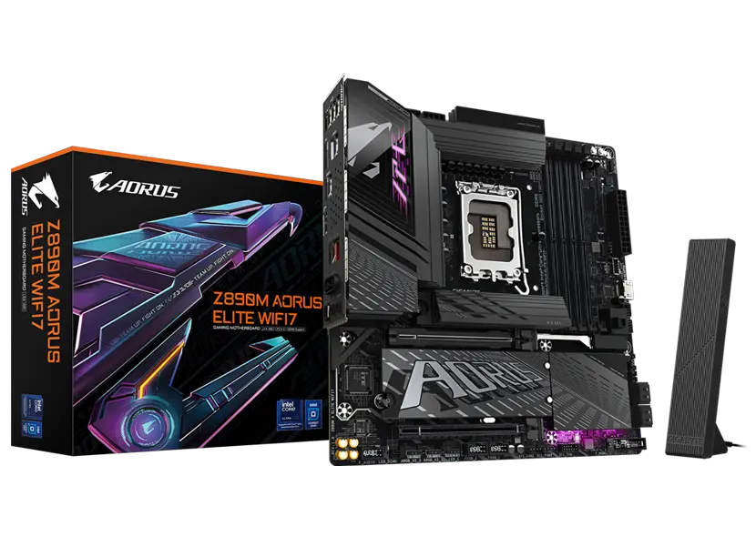 GIGABYTE Z890M AORUS ELITE WIFI7 MOTHERBOARD