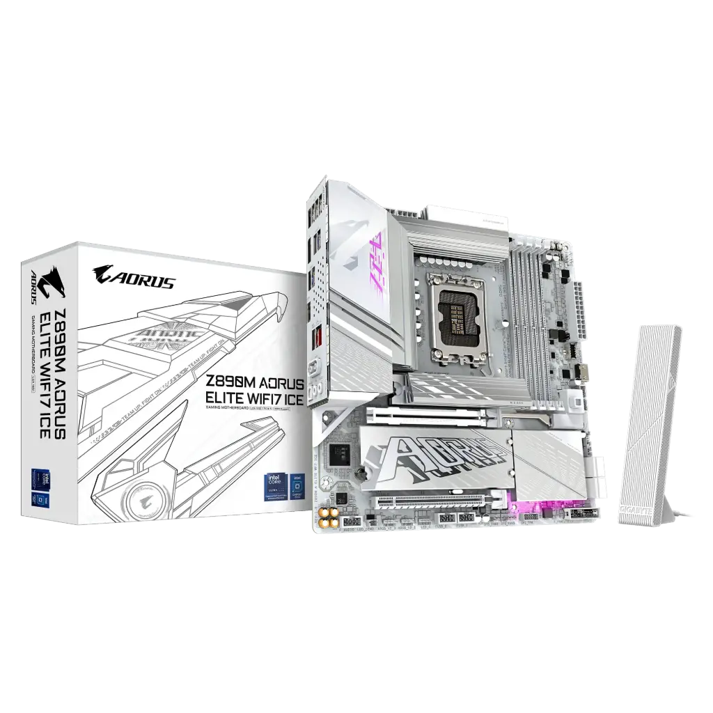 اللوحة الأم جيجابايت Z890M AORUS ELITE WIFI7 ICE 