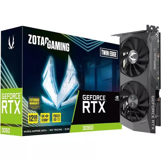 ZOTAC GAMING GeForce RTX 3060 12GB Twin Edge
