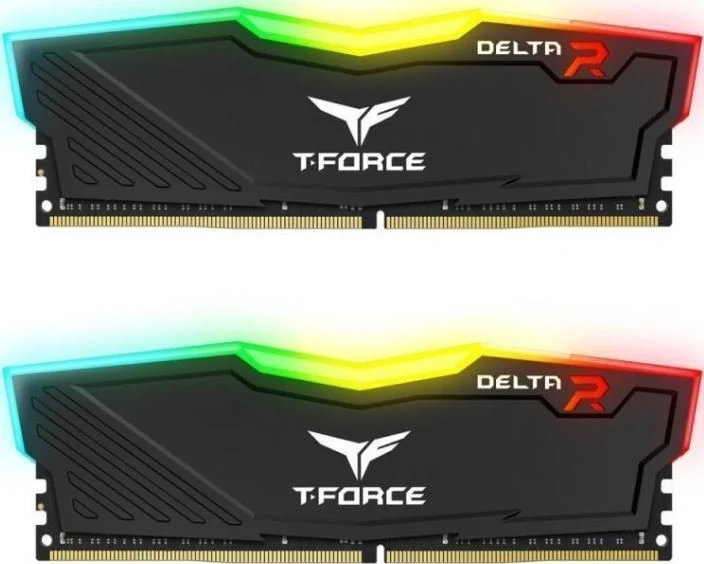  T-Force Delta RGB DDR4 16GB (2x8GB) 3600GHz Black RAM