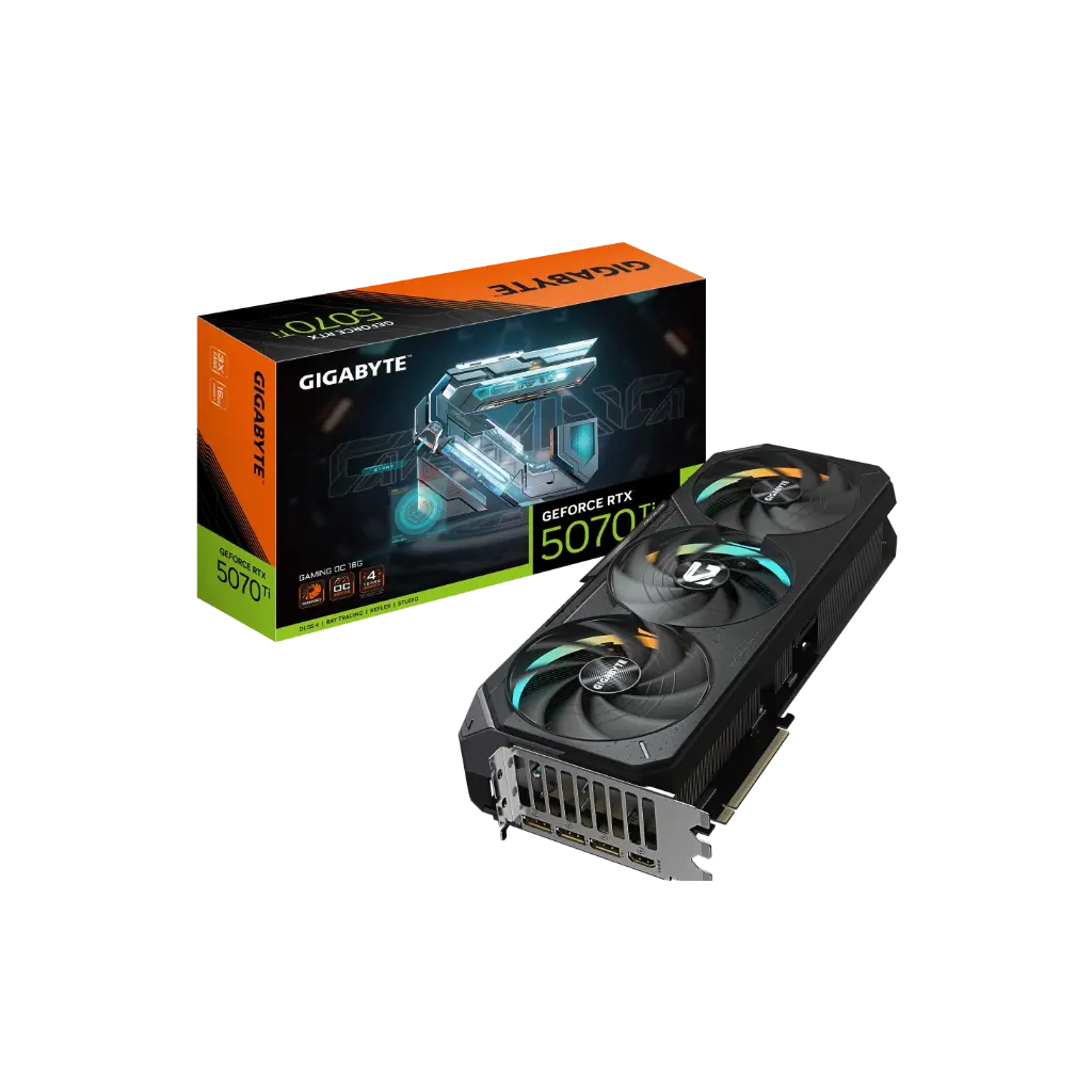   GIGABYTE GeForce RTX 5070 Ti GAMING OC16G GRAPHIC CARD 