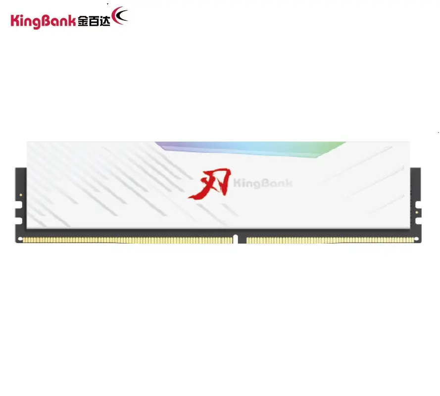 ذاكرة KINGBANK-DDR4- 3600MHz-16GB-BLKRGB- UDIMM