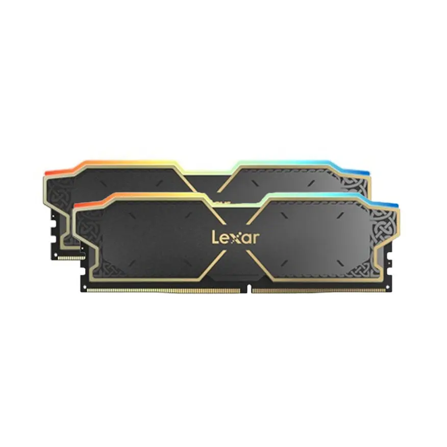  Lexar THOR RGB 32GB (2x16GB) DDR5 RAM 6000MHz ذاكرة عشوائية اسود