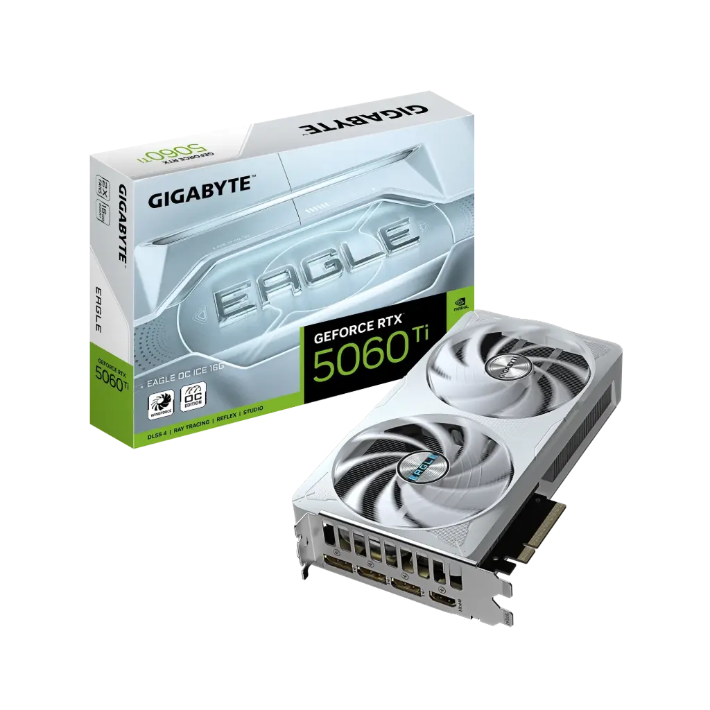  GIGABYTE GeForce RTX 5060 Ti Eagle OC ICE 16G GRAPHIC CARD