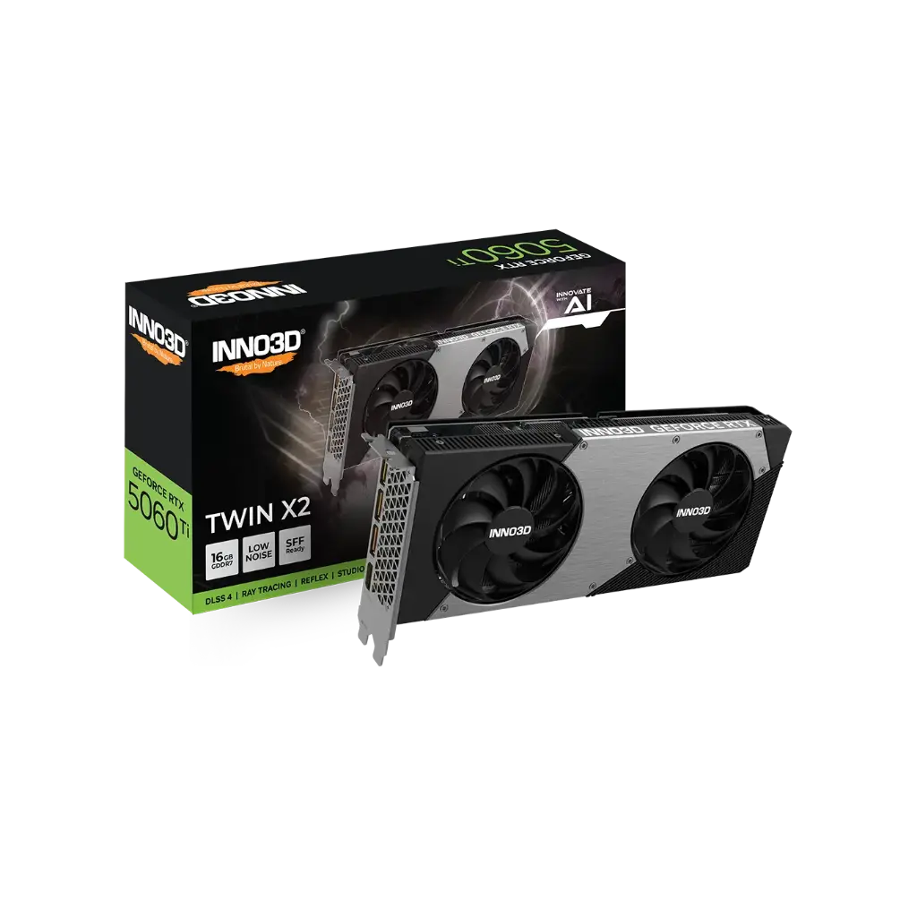 INNO3D GeForce RTX 5060 Ti Twin X2 OC 8GB Graphic Card
