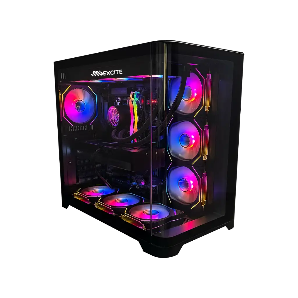 كمبيوتر مكتبي تجميعة بي سي العاب جيمينج G7ATX الوحش DDR5 انتل كورi5 14400F كرت شاشة RTX 5070